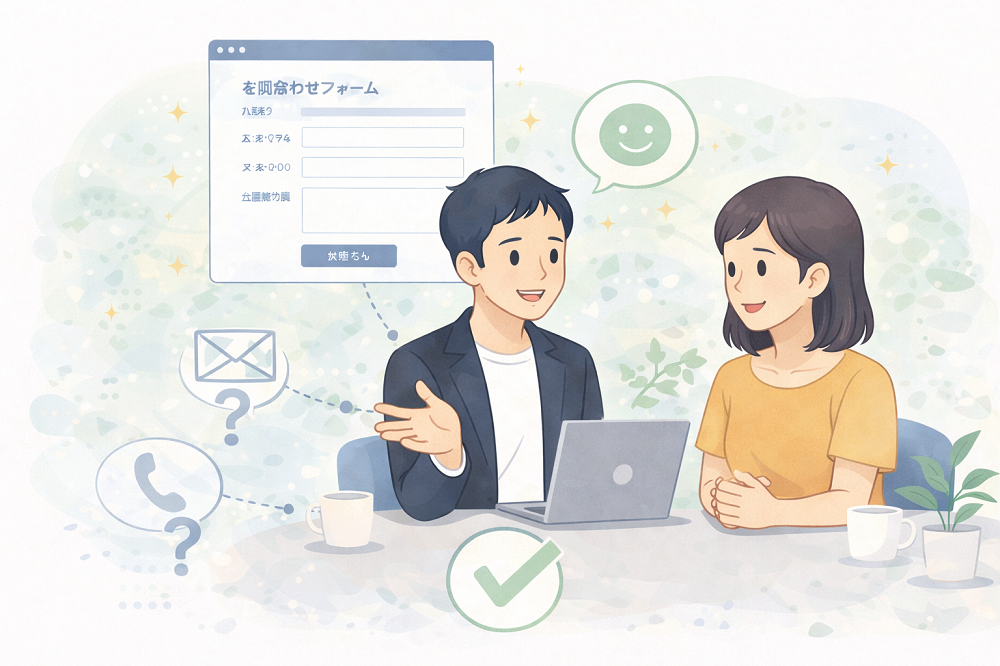 安心して相談できるイメージ