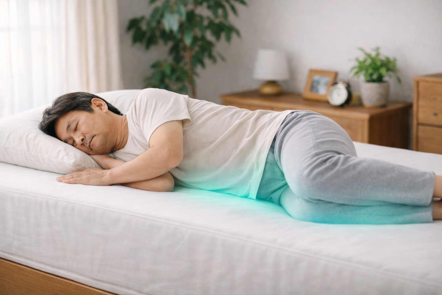 寝返りしやすいマットレスの特徴のイメージ